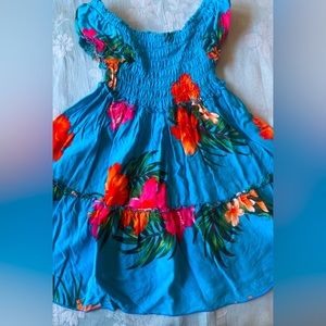 Hawaiian toddler dress